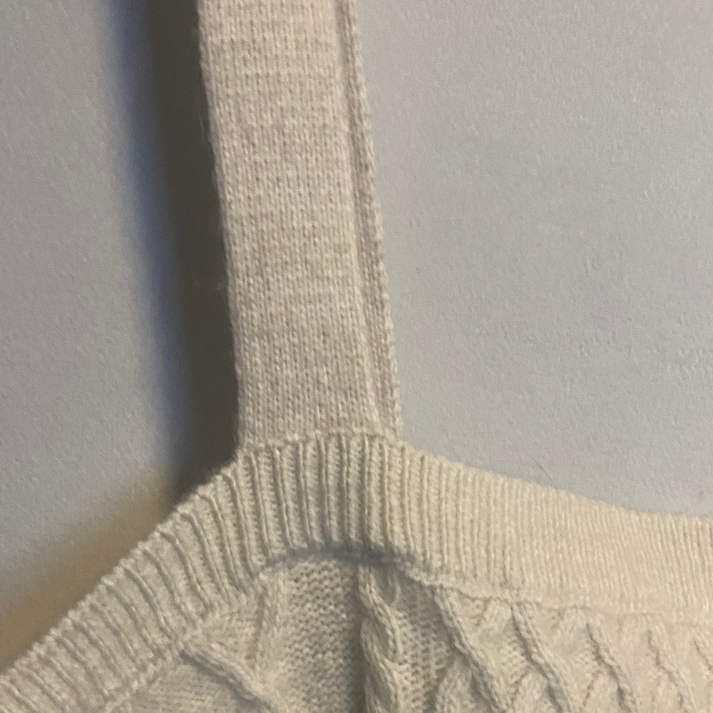 H&M Cream Cable Knit Mini Dress - Picture 7 of 10